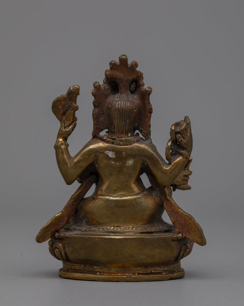 Decorative Ganesh God Statue | Handcrafted for Ritual and Meditation Use