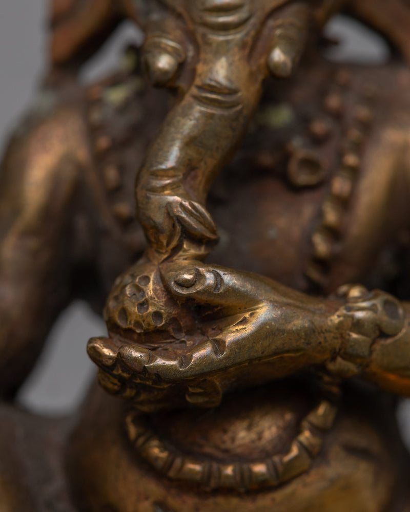 Decorative Ganesh God Statue | Handcrafted for Ritual and Meditation Use