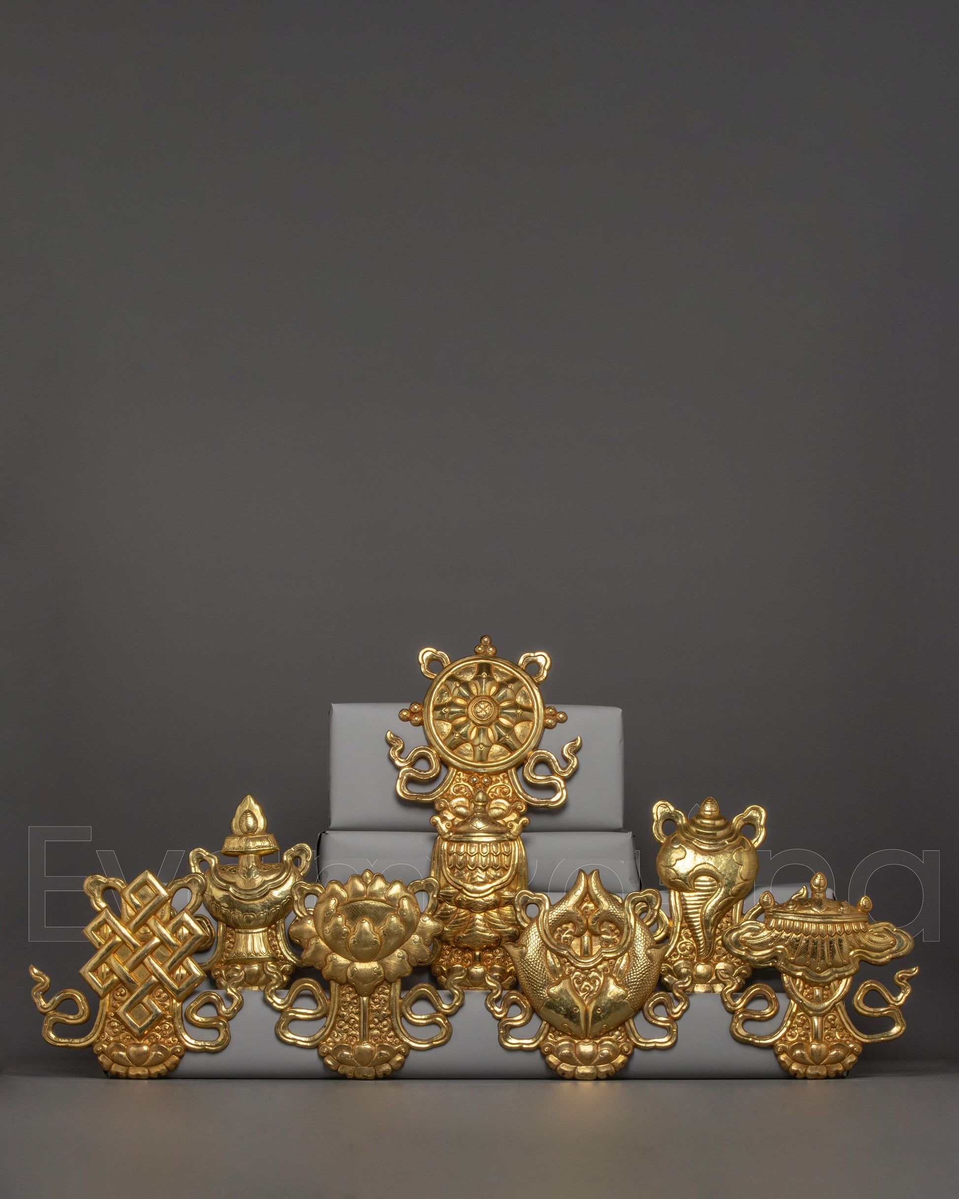 Eight Auspicious Symbols Set