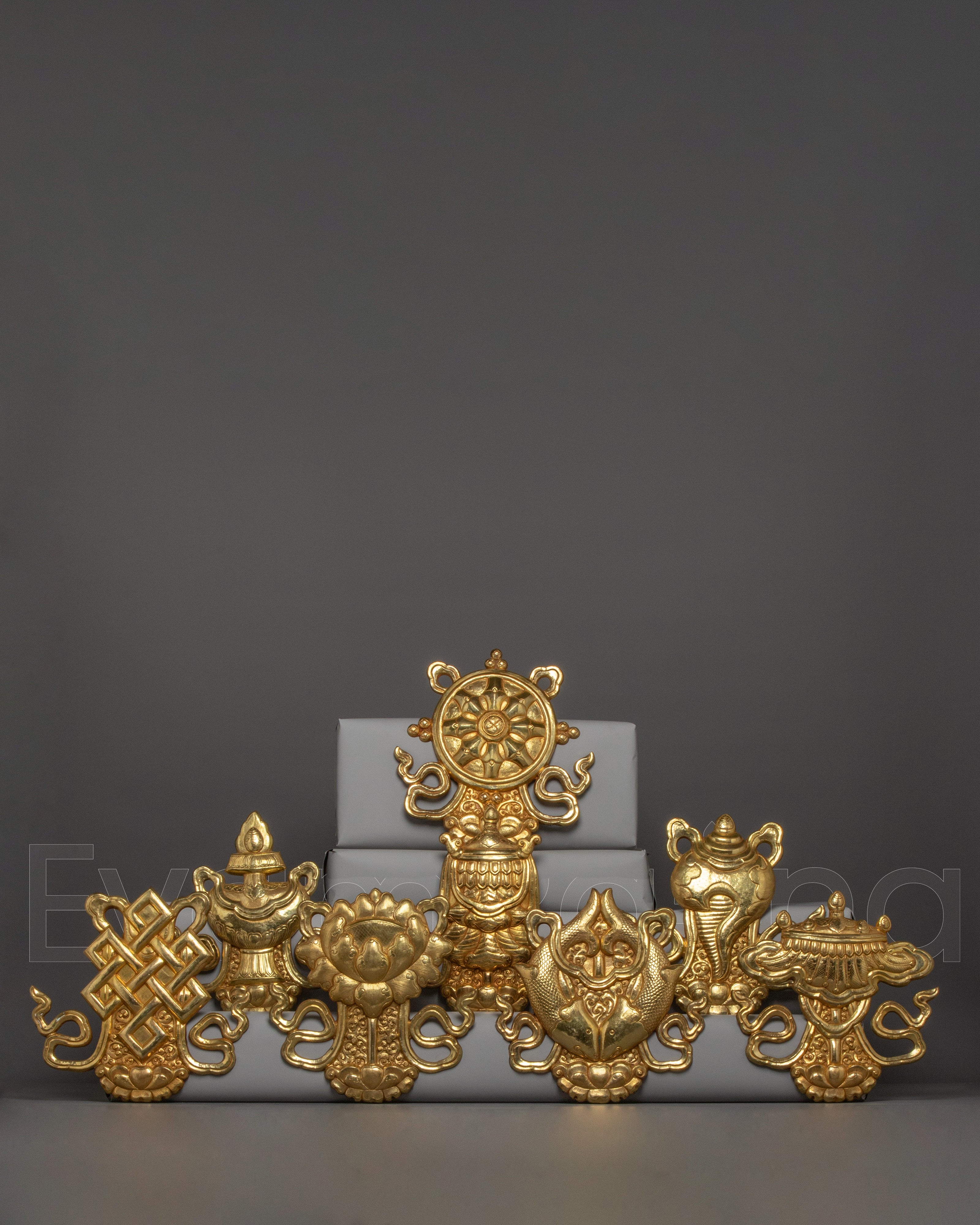 Eight Auspicious Symbols Set