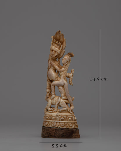 Buddhist Deity Yamantaka With Consort Yami Statue | The Essence of Yamantaka’s Fearlessness and Protection