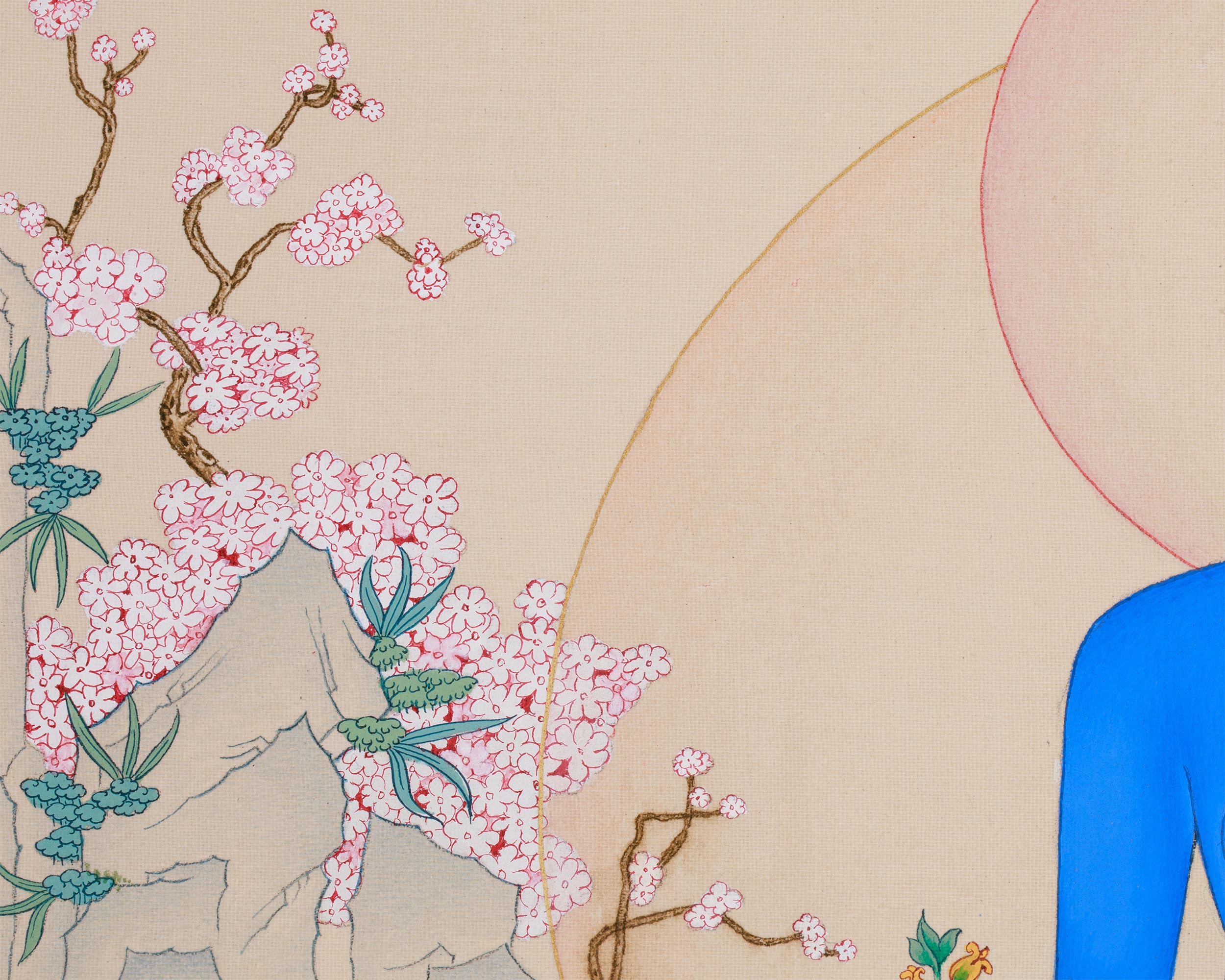 Healing Bhaisajyaguru Thangka | Buddha of Medicine and Spiritual Wellbeing