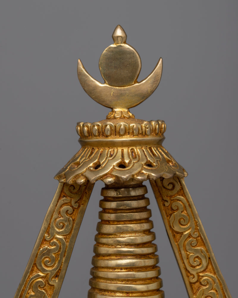 Stupa Chorten Buddhism | Handcrafted Symbol of Buddhist Wisdom and Tranquility