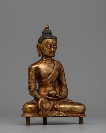 Buddhist Stupa Statue | Handcrafted Tibetan Symbol of Harmony and Wisdom