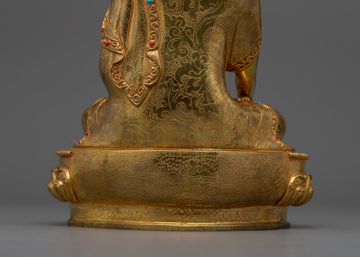 Shakyamuni Buddha Founder of the Buddhism Figurine | Buddhist Meditation Sculpture
