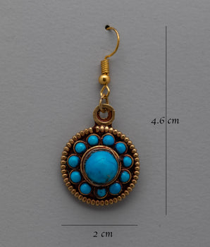 Turquoise and Gold Earrings | Elegant Jewelry for Everyday Wear and Special Occasions