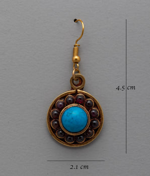 Gemstone Drop Earrings | Artisanal Jewelry for Timeless Elegance and Sophisticated Look