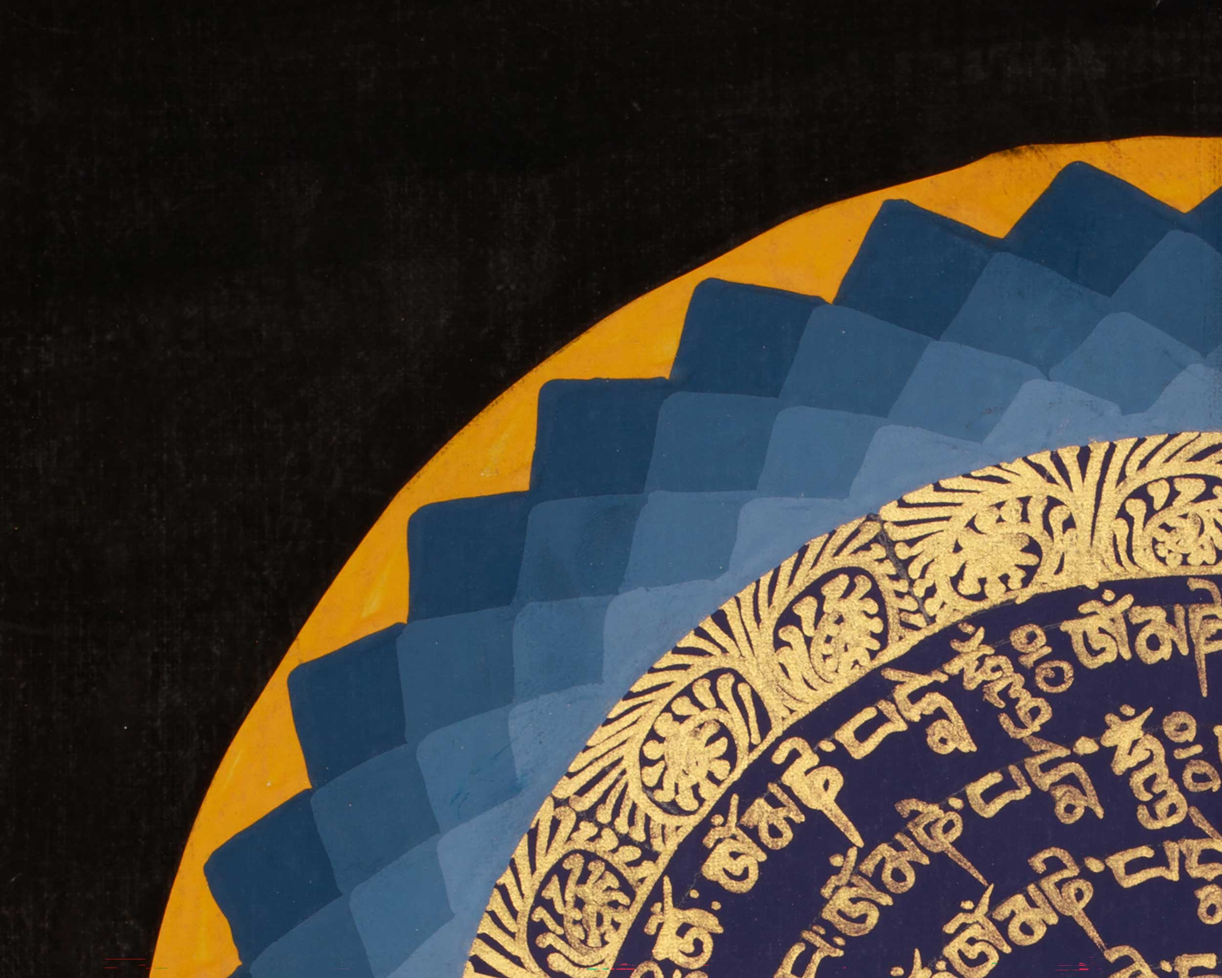 Buddhist Art of Mantra Mandala | Himalayan Meditation Altar