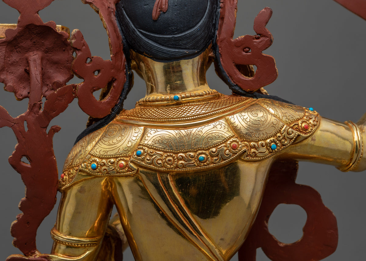 Manjushri Boddhisattva Sculpture | Himalayan Art