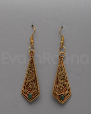 Brass Earrings 
