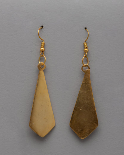 Copper and Brass Earrings | Perfect Blend of Tradition and Modernity