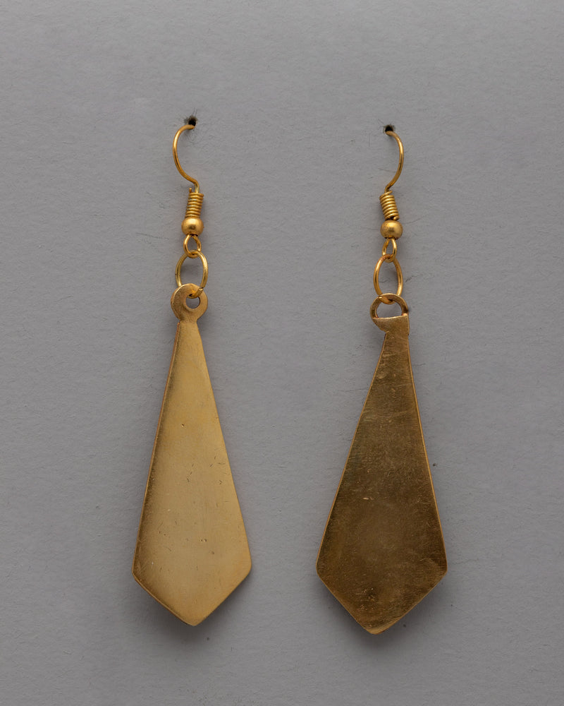 Copper and Brass Earrings | Perfect Blend of Tradition and Modernity