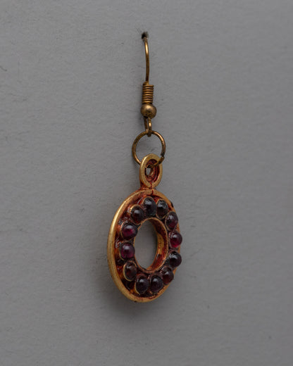 Garnet Earrings Set | Beautifully Handcrafted Jewelry