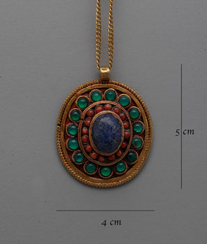 Gold Plated Pendant | Add a Touch of Glamour to Your Collection