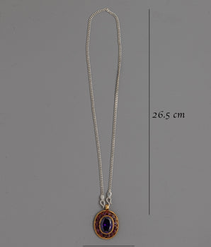 Handcrafted Silver Chain Locket |  Beautifully Designed with a Classic Appea
