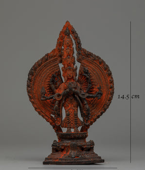 1000 Arm Chenrezig Statue | Stunning Brass Buddhist Art Piece