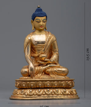 Sitting Buddha Statue | A Symbol of Enlightenment and Wisdom "Shakyamuni Buddha"