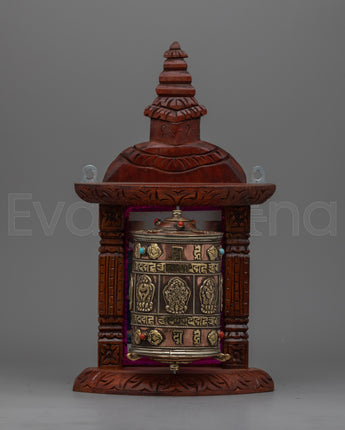  Prayer Wheel Charm 
