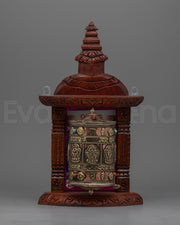  Prayer Wheel Charm 