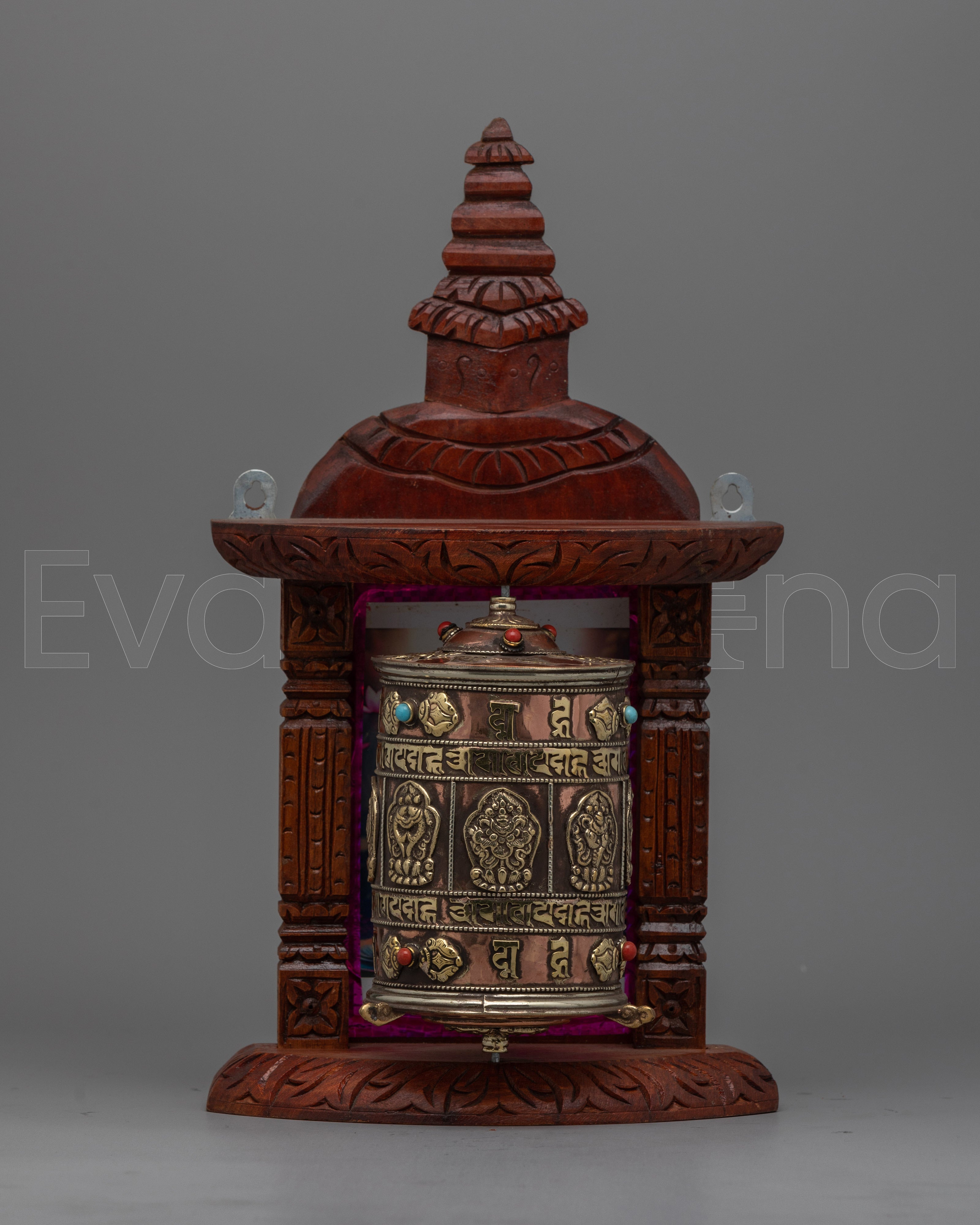  Prayer Wheel Charm 