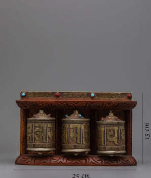 Buddhist Prayer Wheels Tibet | Authentic Ritual Tools for Meditation and Mantra Practice