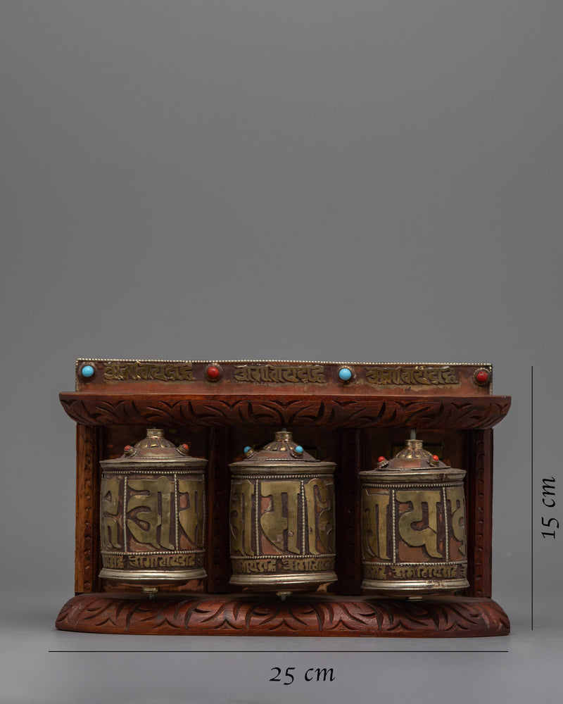 Buddhist Prayer Wheels Tibet | Authentic Ritual Tools for Meditation and Mantra Practice