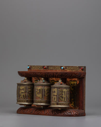 Buddhist Prayer Wheels Tibet | Authentic Ritual Tools for Meditation and Mantra Practice