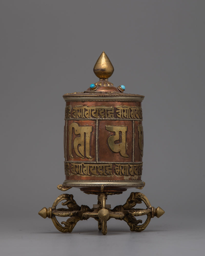 Tibet Prayer Wheel | Perfect for Enhancing Meditation and Inner Peace