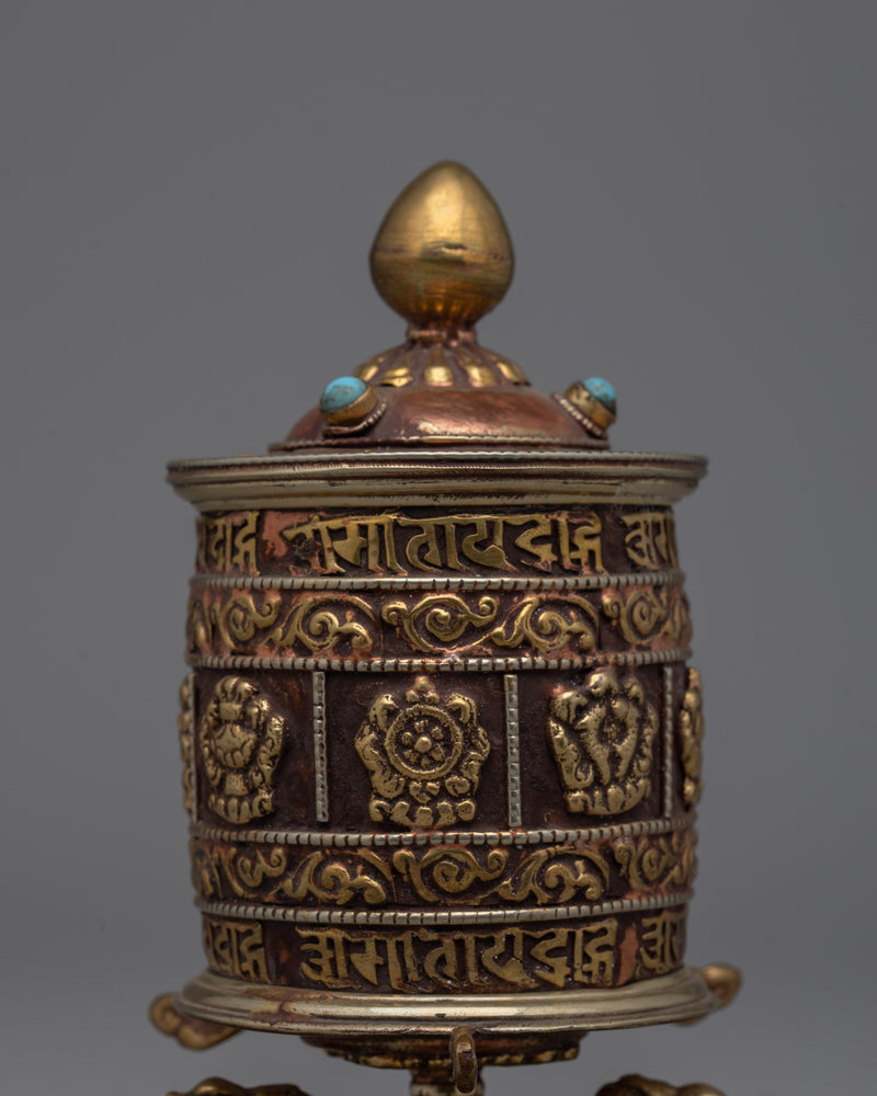 Tibet Prayer Wheel | Perfect for Enhancing Meditation and Inner Peace