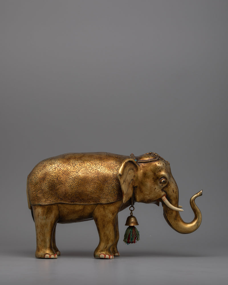 Elephant Pair Statue | Ideal Gift for Housewarmings and Special Occasions