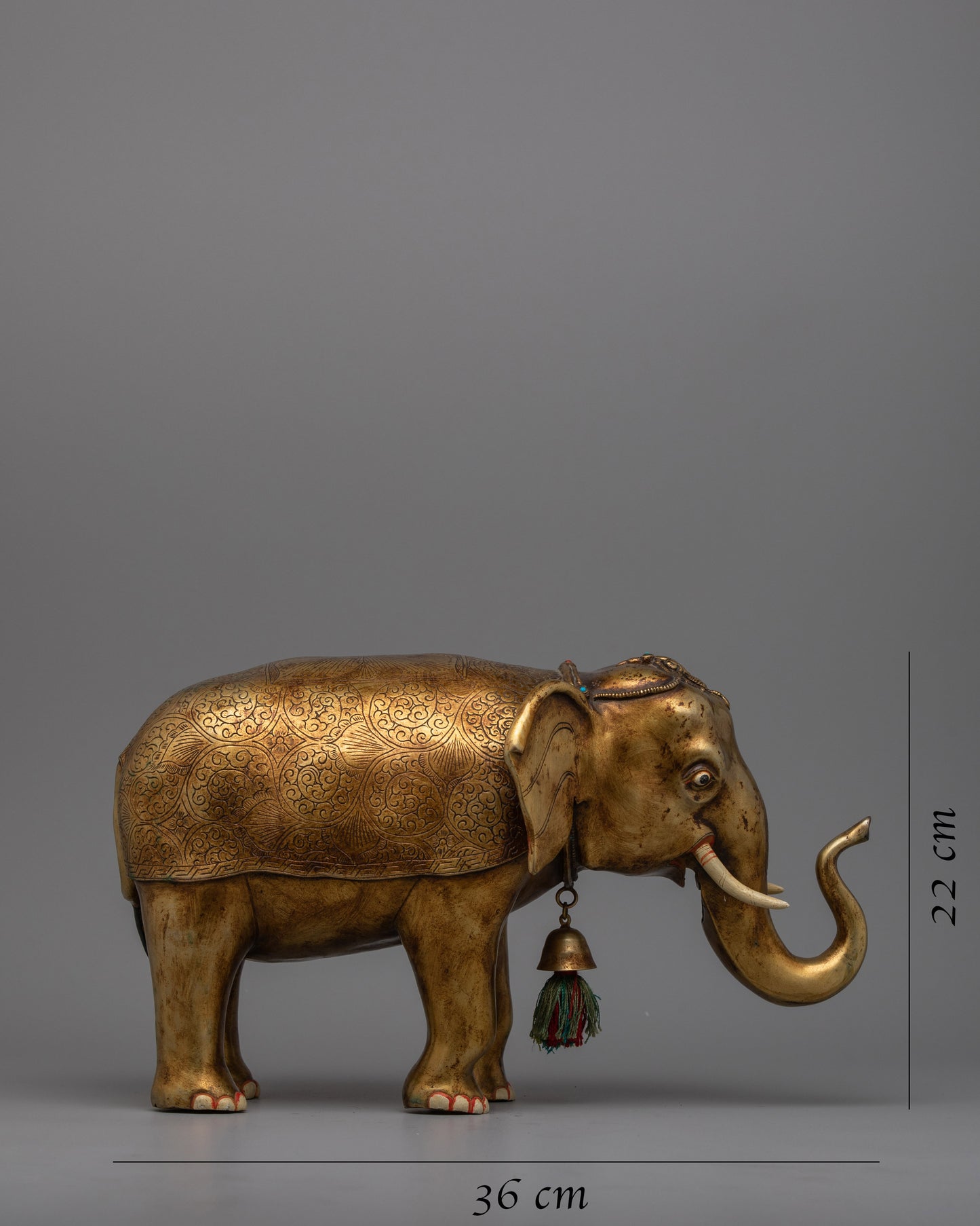 Elephant Pair Statue | Ideal Gift for Housewarmings and Special Occasions