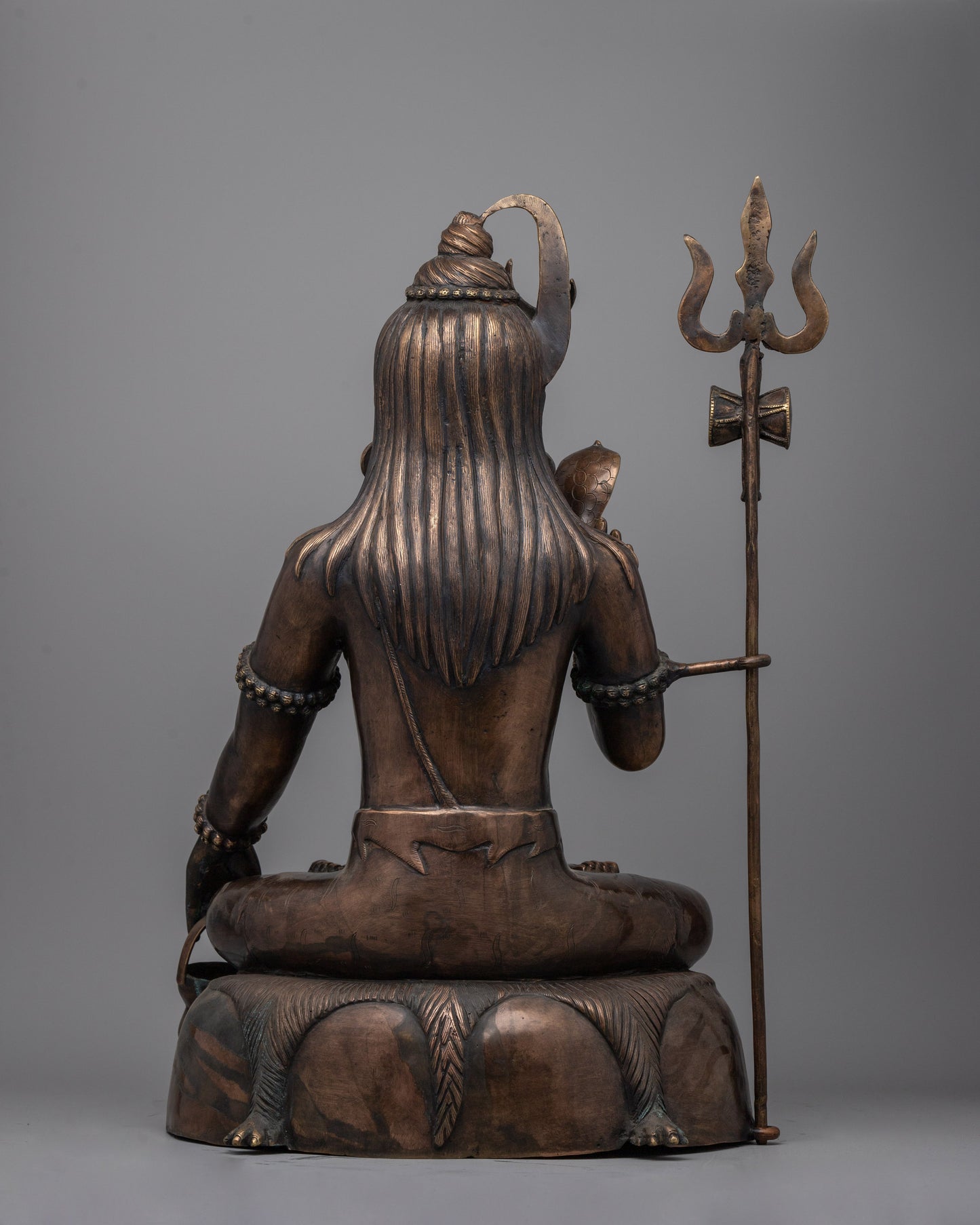 Handcrafted Shiva Statue  | Majestic Brass Sculpture of the Divine