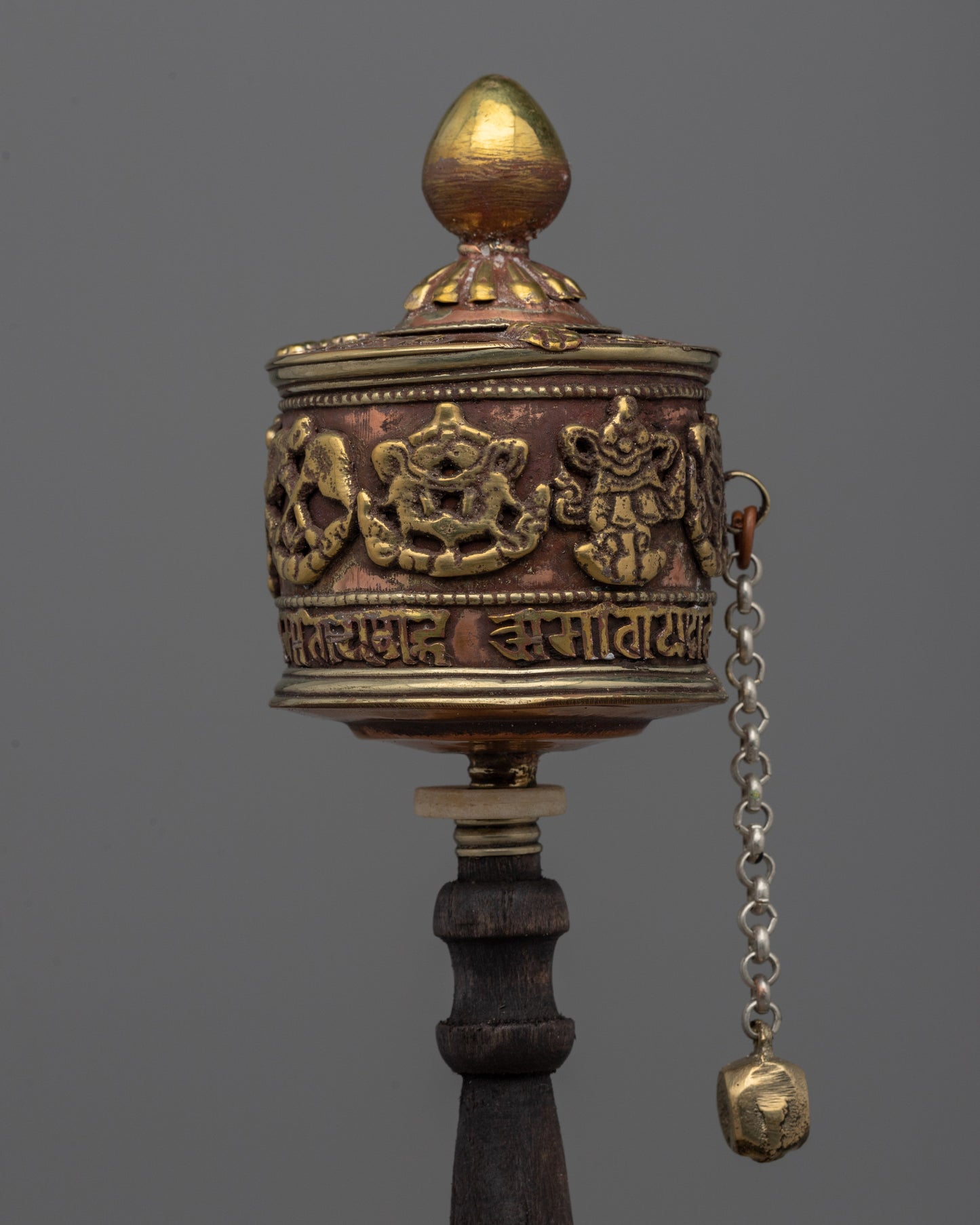 25cm" Handheld Prayer Wheel | Perfect Gift for Meditation Enthusiasts and Spiritual Seeker