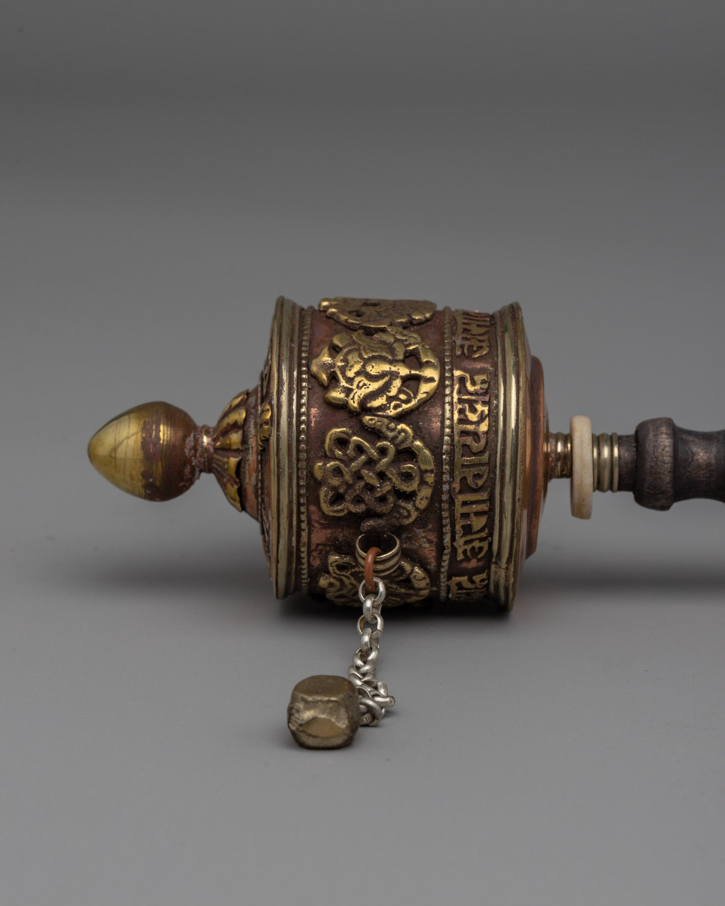 25cm" Handheld Prayer Wheel | Perfect Gift for Meditation Enthusiasts and Spiritual Seeker