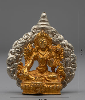 Green Tara Bodhisattva Statue | Handcrafted with Sacred Symbolism for Spiritual Growth