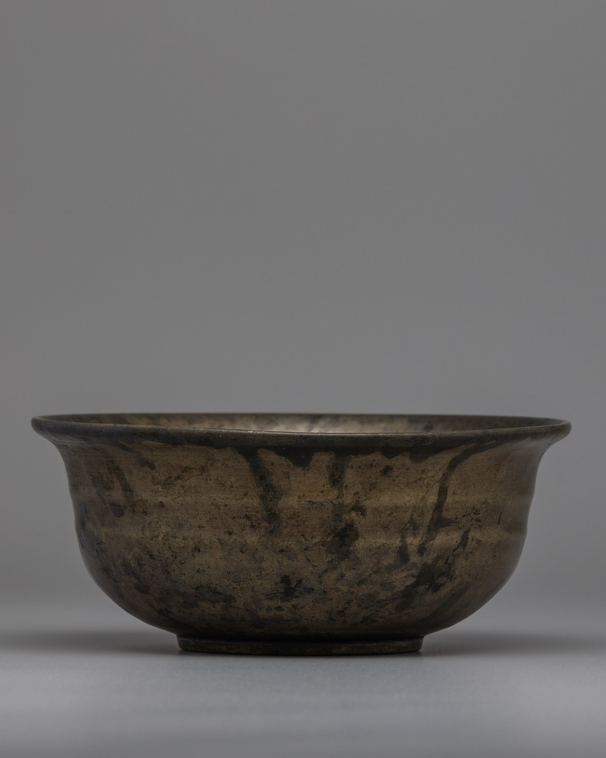 Decorative Tibetan Bronze Bowl 