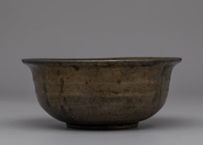 Decorative Tibetan Bronze Bowl | Perfect for Altar and Home Decor