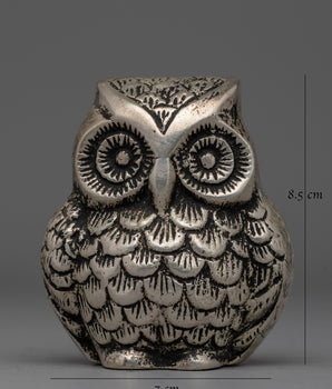 Owl Statue to Scare Birds | Sophisticated Decor Piece for Home