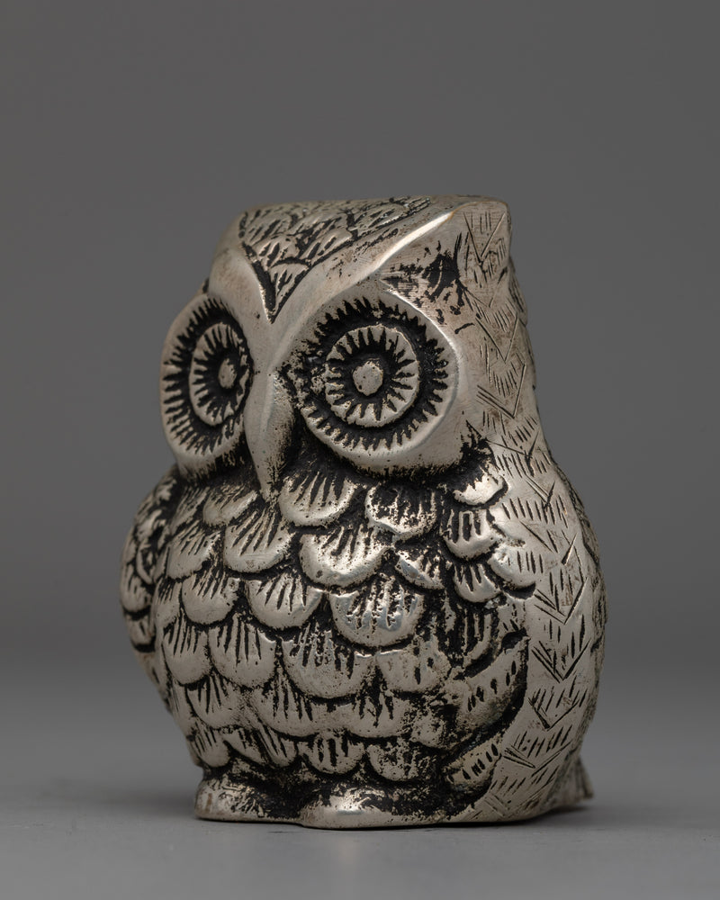 Owl Statue to Scare Birds | Sophisticated Decor Piece for Home