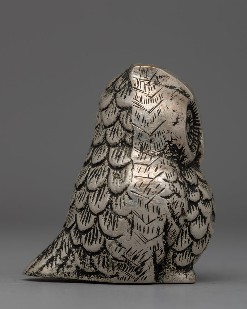 Owl Statue to Scare Birds | Sophisticated Decor Piece for Home