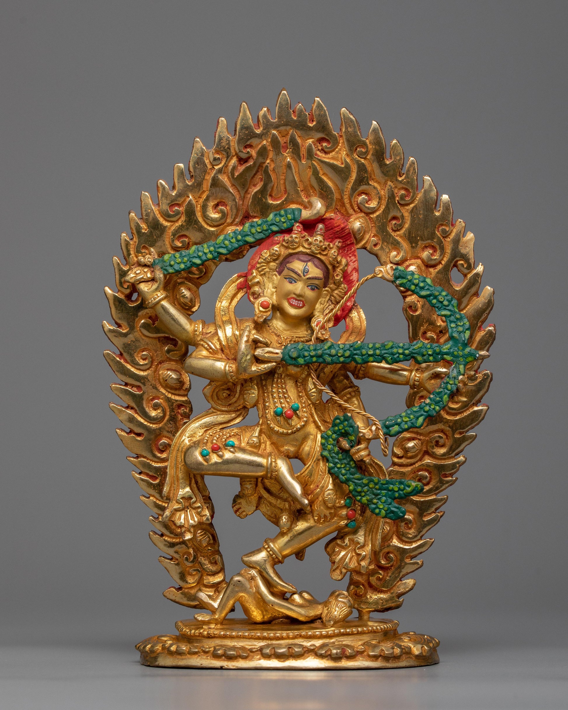 kurukulla-copper sculpture