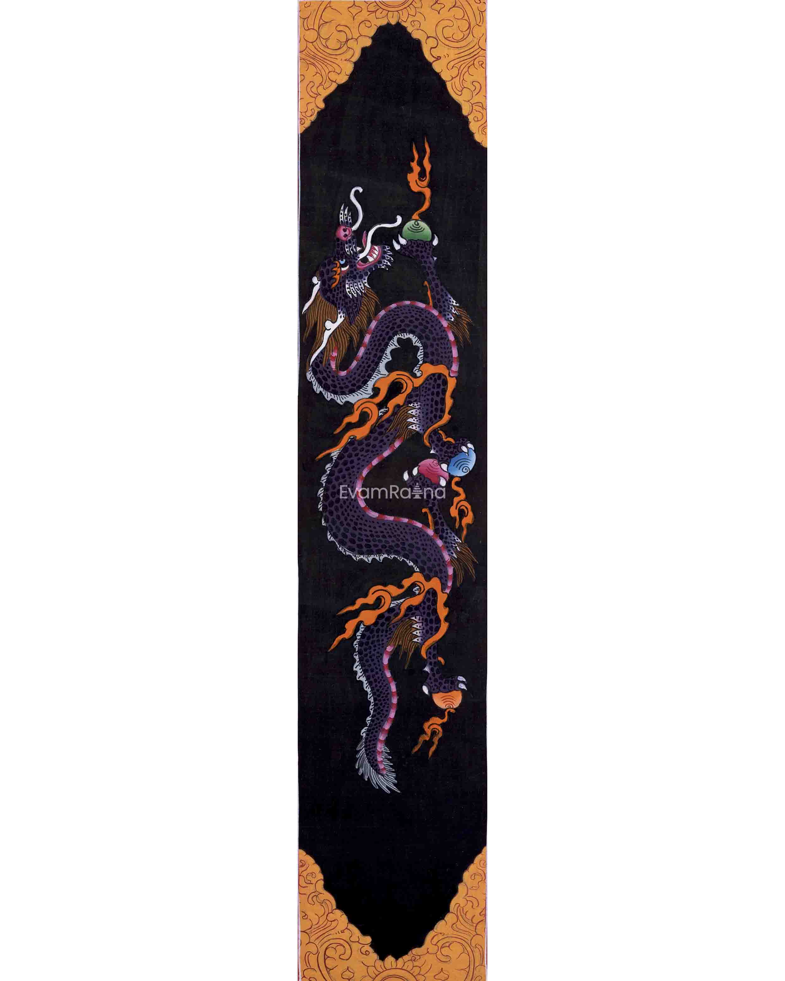 Dragon Painting Thangka