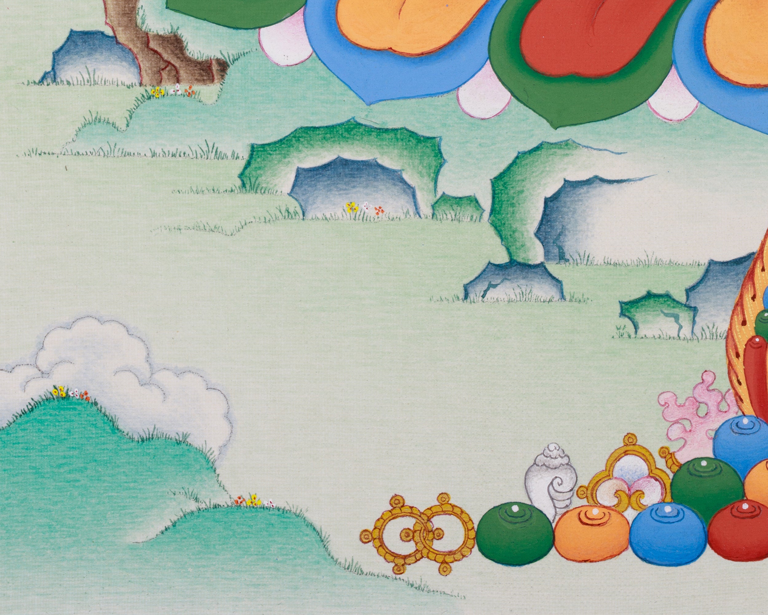 Guhyasamaja Thangka | Deity of Highest Yoga Tantra