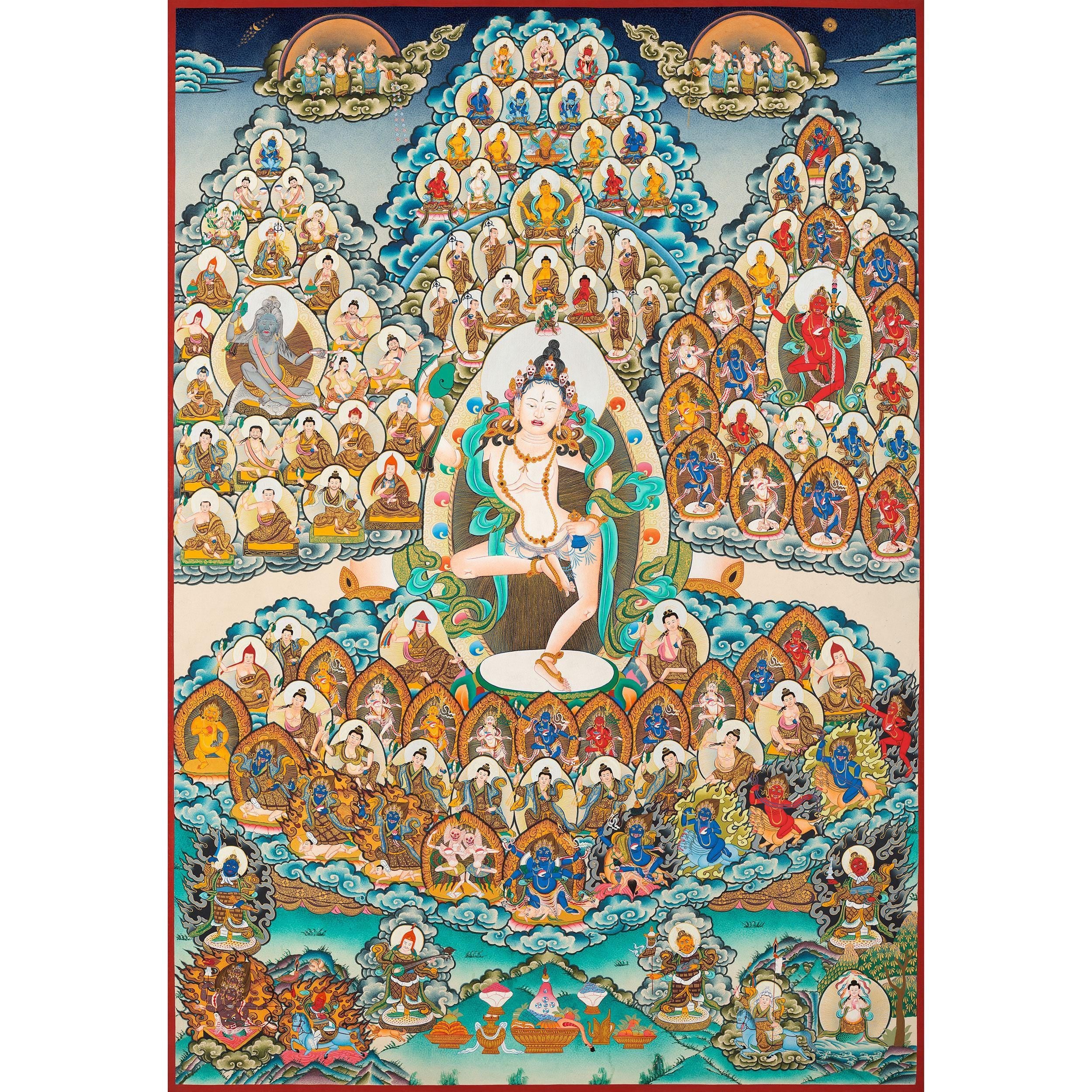 Machig Labdron Lineage Tree Print