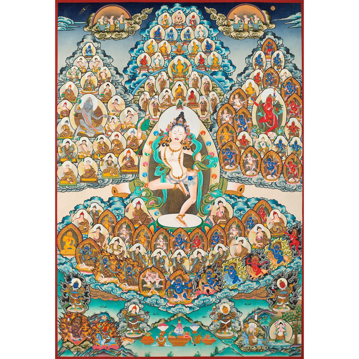 Machig Labdron Lineage Tree Print