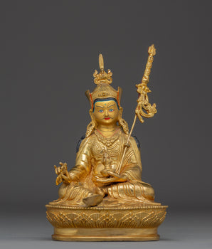 Tibetan Meditating Lord Padmasambhava Art