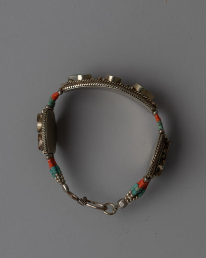 Handcrafted Tibetan Bracelet | Perfect for Daily Wear or as a Meaningful Gift