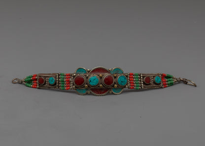 Exquisite Tibetan Bracelet |  Authentic Tibetan Artisan Jewelry