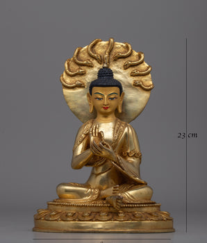 Nagarjuna Buddha Statue |  Elegant Design for Meditation and Reflection