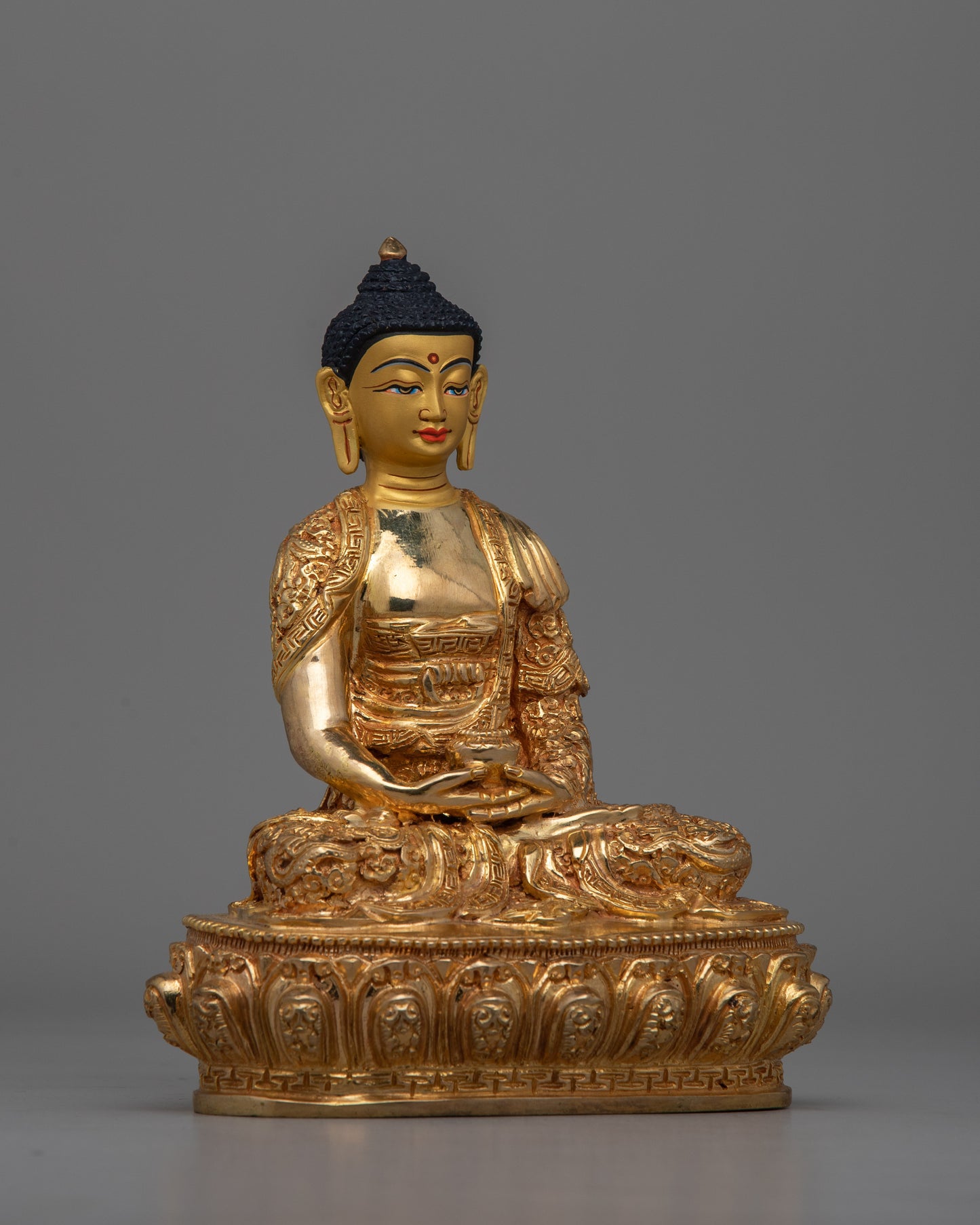 Amitabha Buddha Pure Land Statue | Traditional Design for Deep Meditation and Spiritual Enlightenment